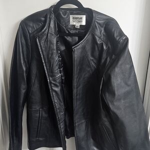 Avenue Women's Sleek Black Leather Jacket Special Edition No. 2009